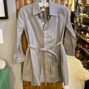 American Apparel Button Up Dress with Pockets